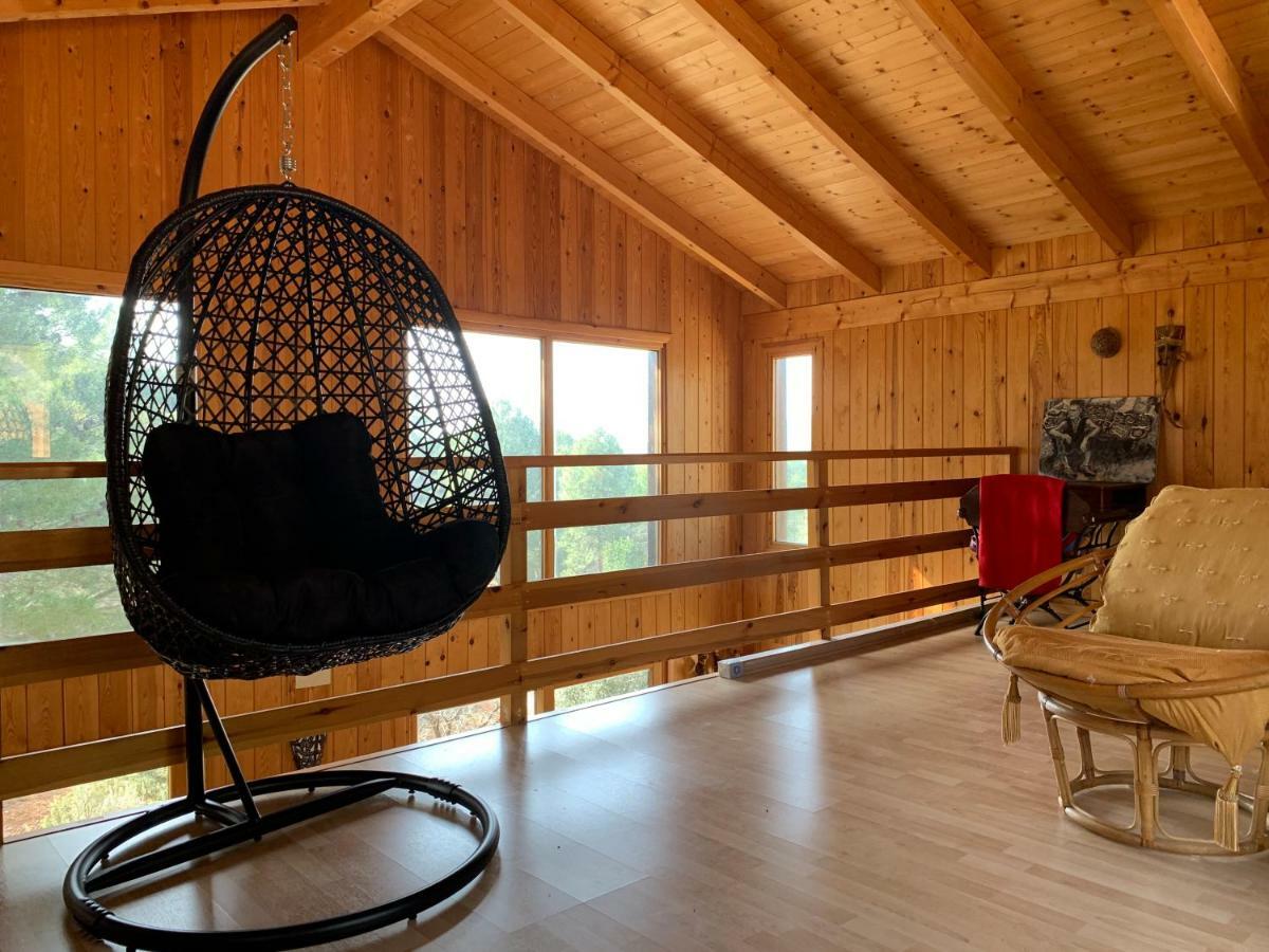 トリヨ Casa De Madera En Alto Tajoヴィラ エクステリア 写真