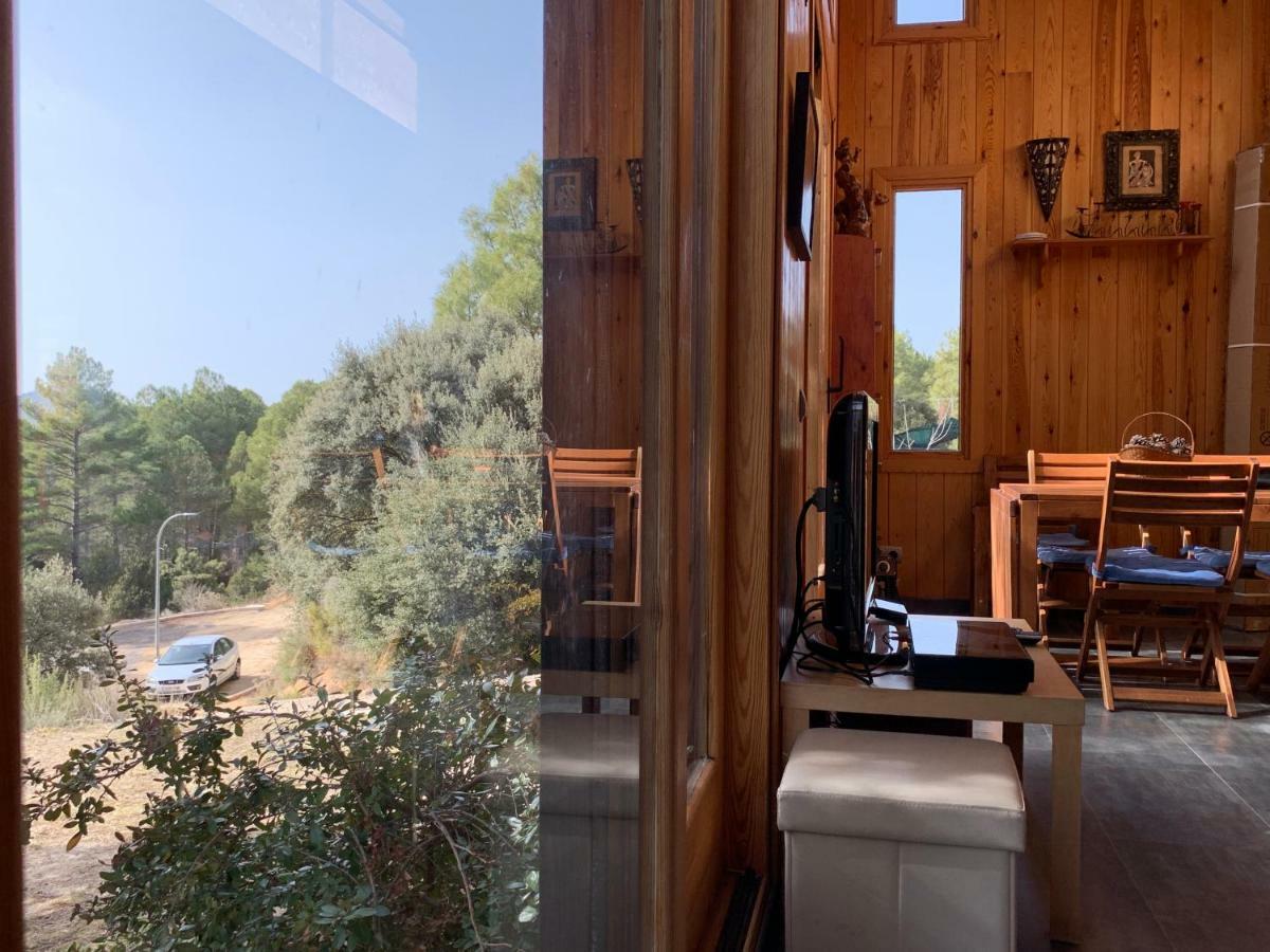 トリヨ Casa De Madera En Alto Tajoヴィラ エクステリア 写真